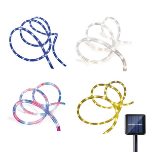 Solar Powered 10m LED Rope Light