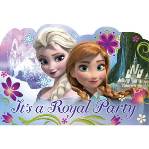 Frozen party supplies- postcard invitations pack