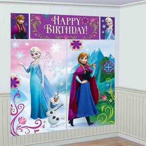 Frozen party supplies- scene setter and photo backdrop
