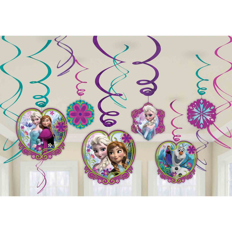 Frozen party swirls pack