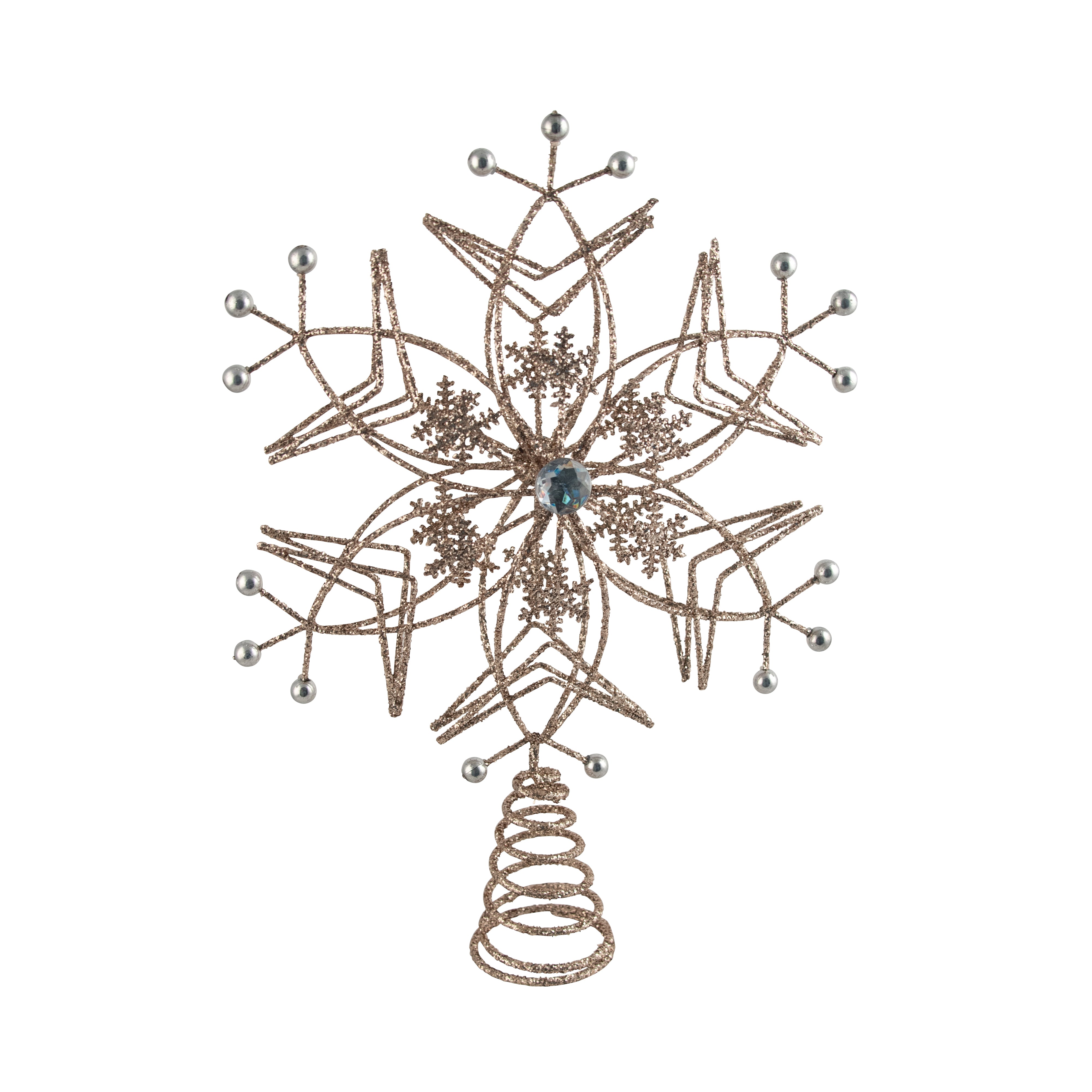 Wire Snowflake Tree Topper