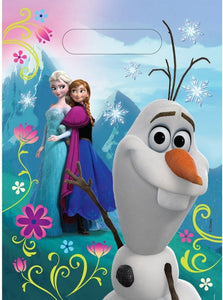 Frozen party supplies - Frozen loot bags 