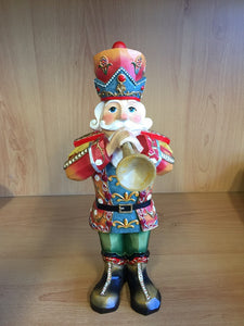Resin Nutcracker Red Coat