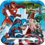 The Avengers party supplies - large plates 