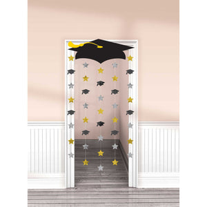 Graduation Cap Doorway Curtain