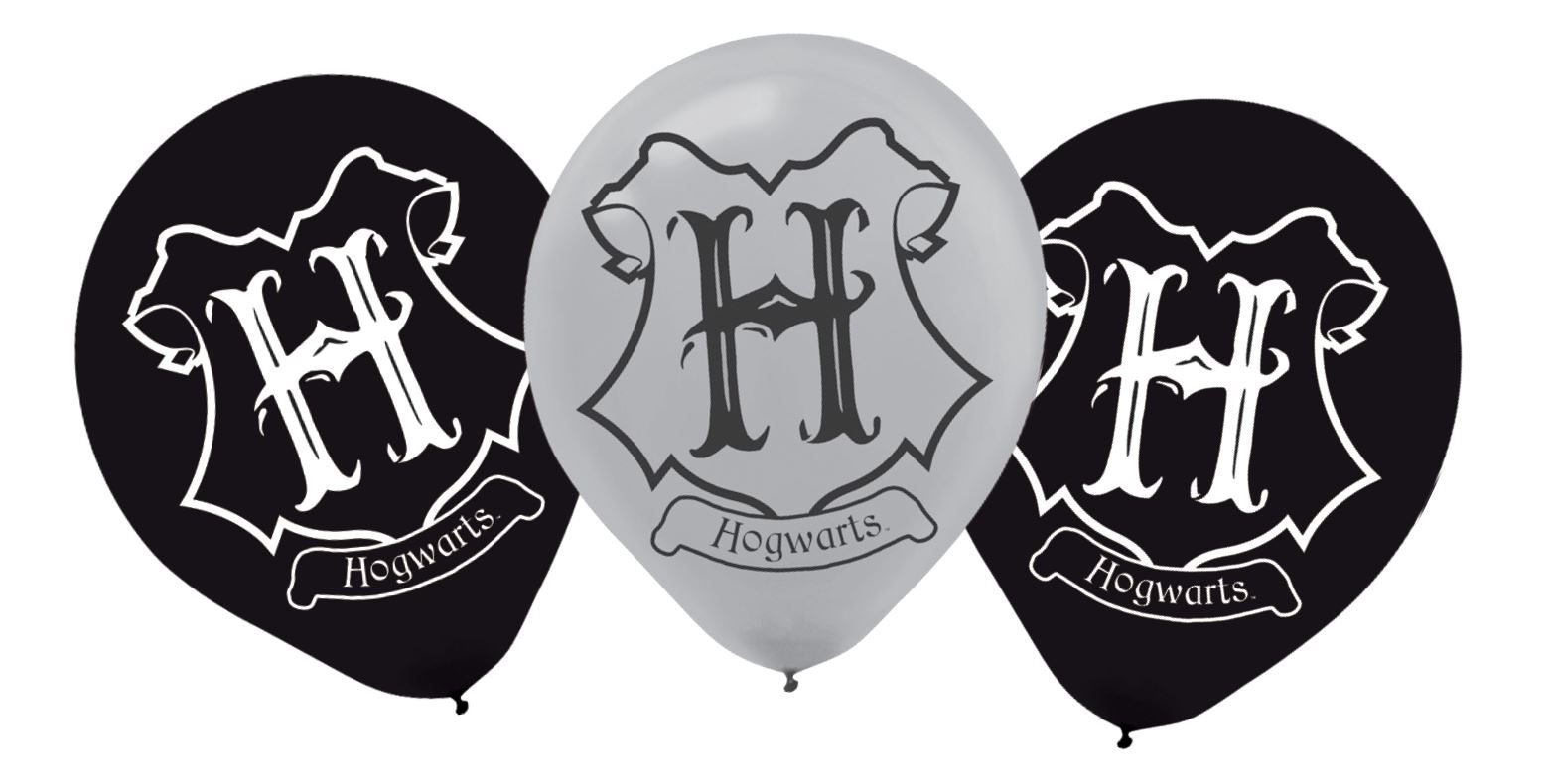 Harry Potter party supplies - 6 pack of latex balloons 