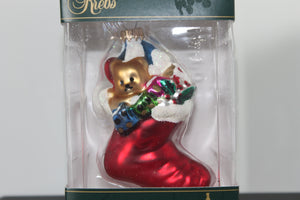 Traditional Christmas Figure - Stocking