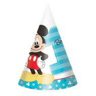 Mickey Mouse 1st birthday party decorations- cone party hats