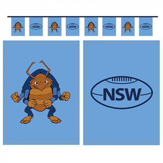 NSW pennant flag banner