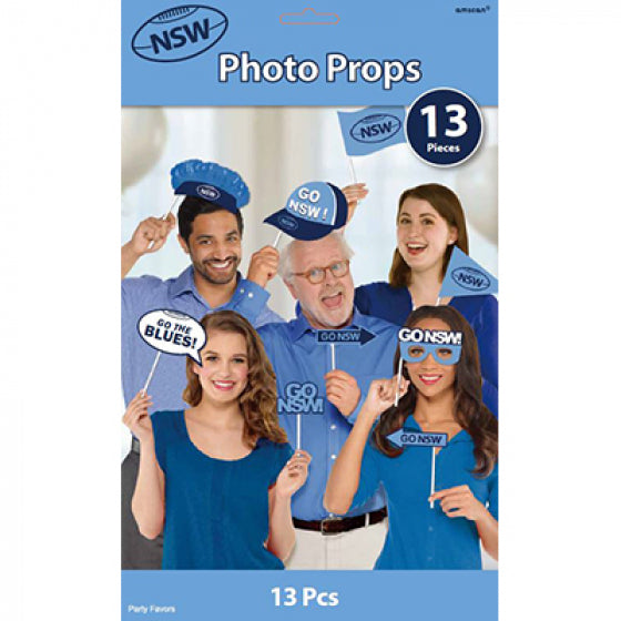 State of Origin NSW Blues Photo booth props