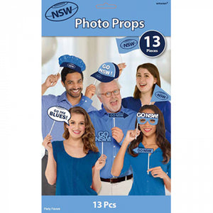 State of Origin NSW Blues Photo booth props