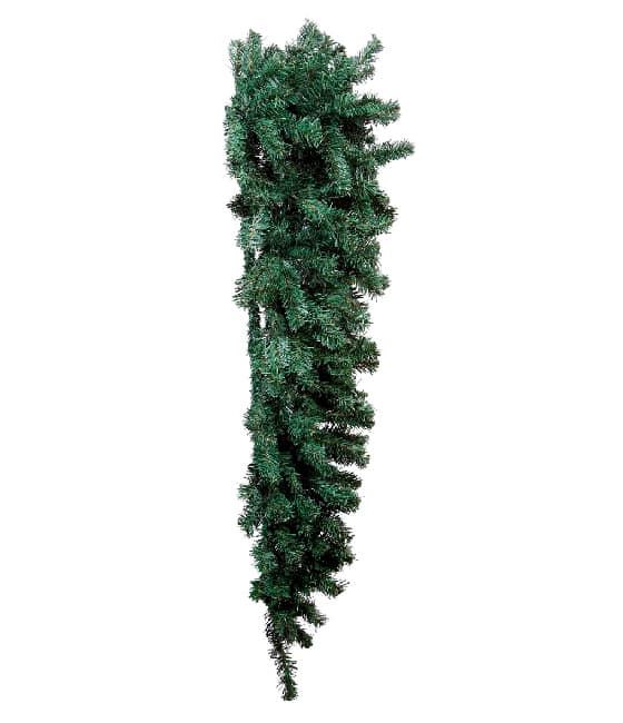 Traditional 4ft Wall Hung Christmas Tree