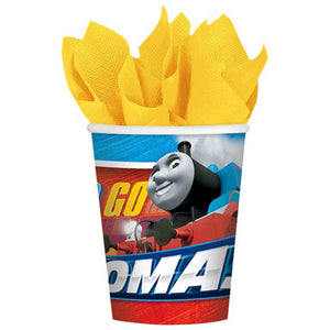 Go Thomas party cups, paper Thomas and friends party cups