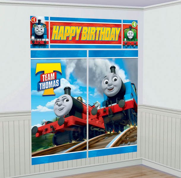 Thomas the Tank Engine back drop or scene setter