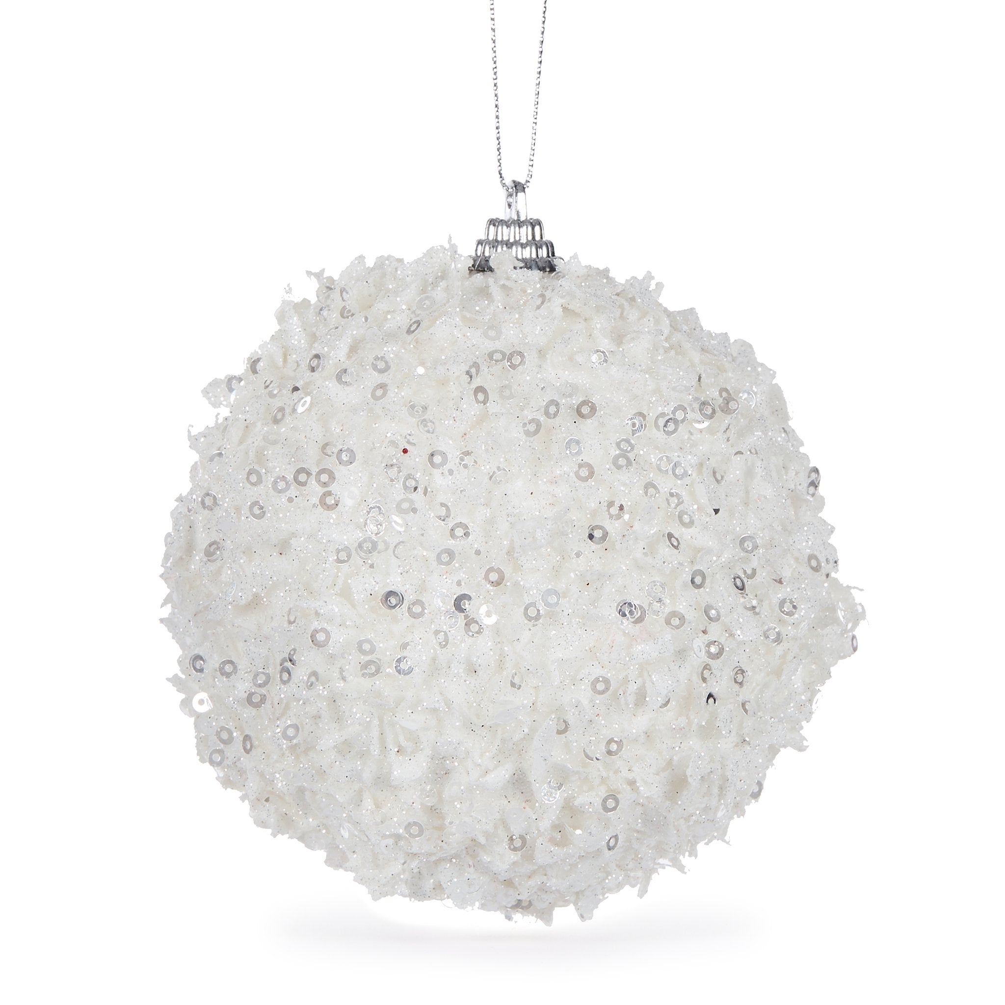 White Sprinkle Bauble