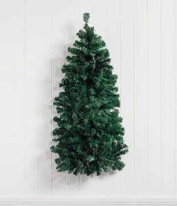 Traditional 4ft Wall Hung Christmas Tree