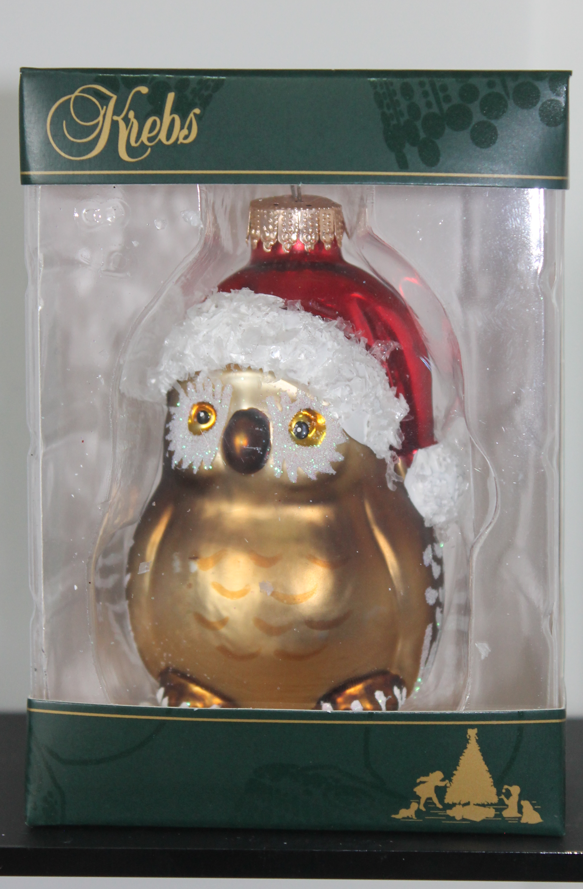 Traditional Christmas Figure - Owl