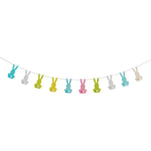 Easter bunny tails bunting