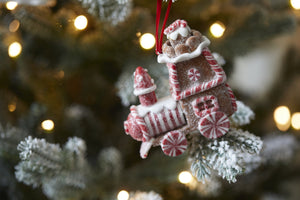 Gingerbread Train Hanging Decoration