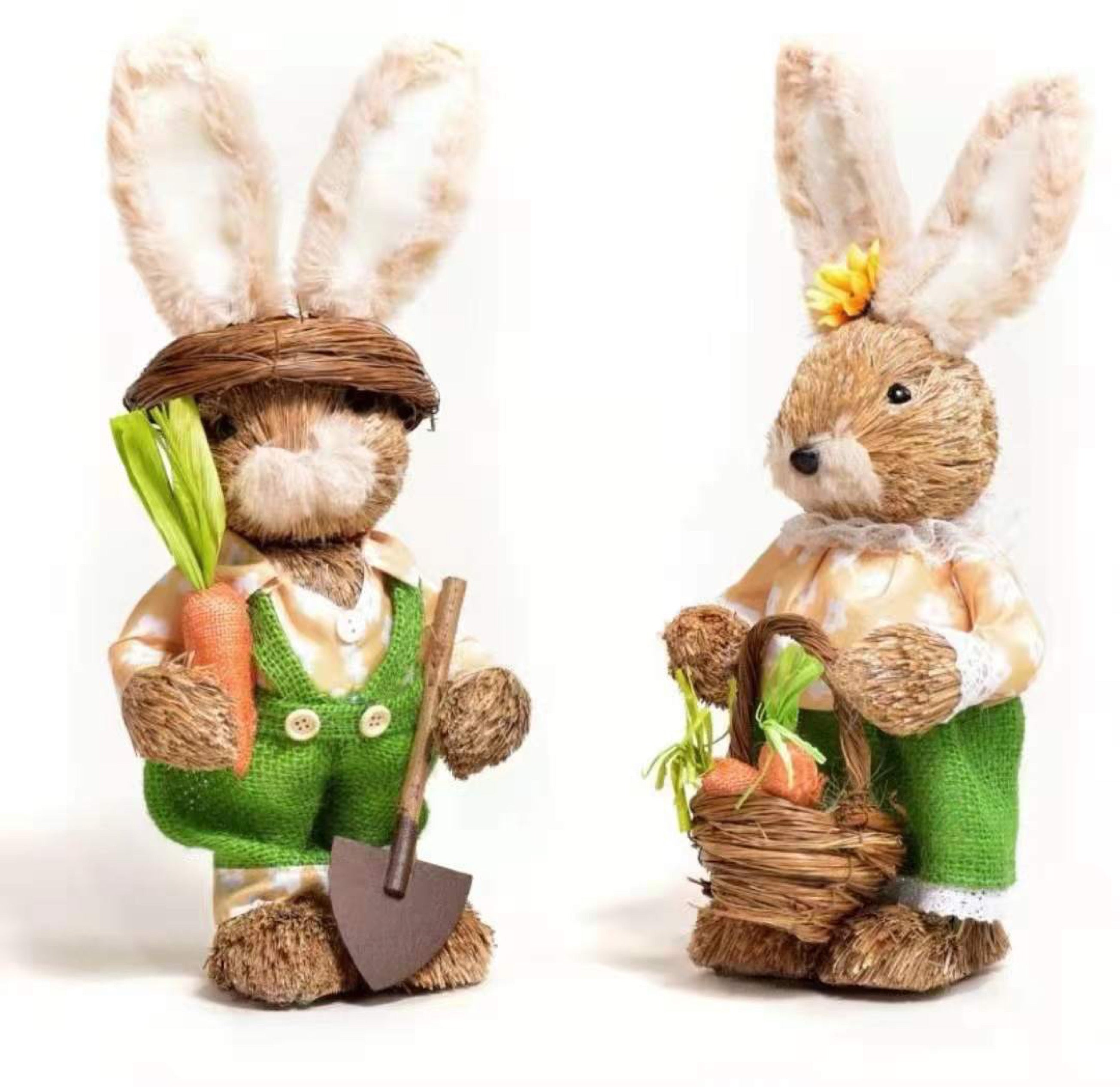 Rebecca and Richard Easter bunny décor