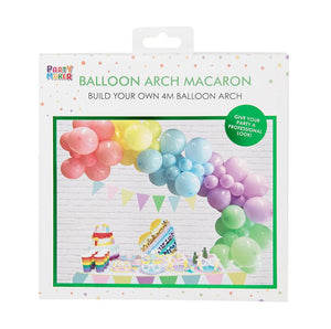 Beautiful pastel macaron coloured DIY balloon garland kit 
