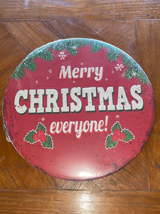 Merry Christmas everyone sign