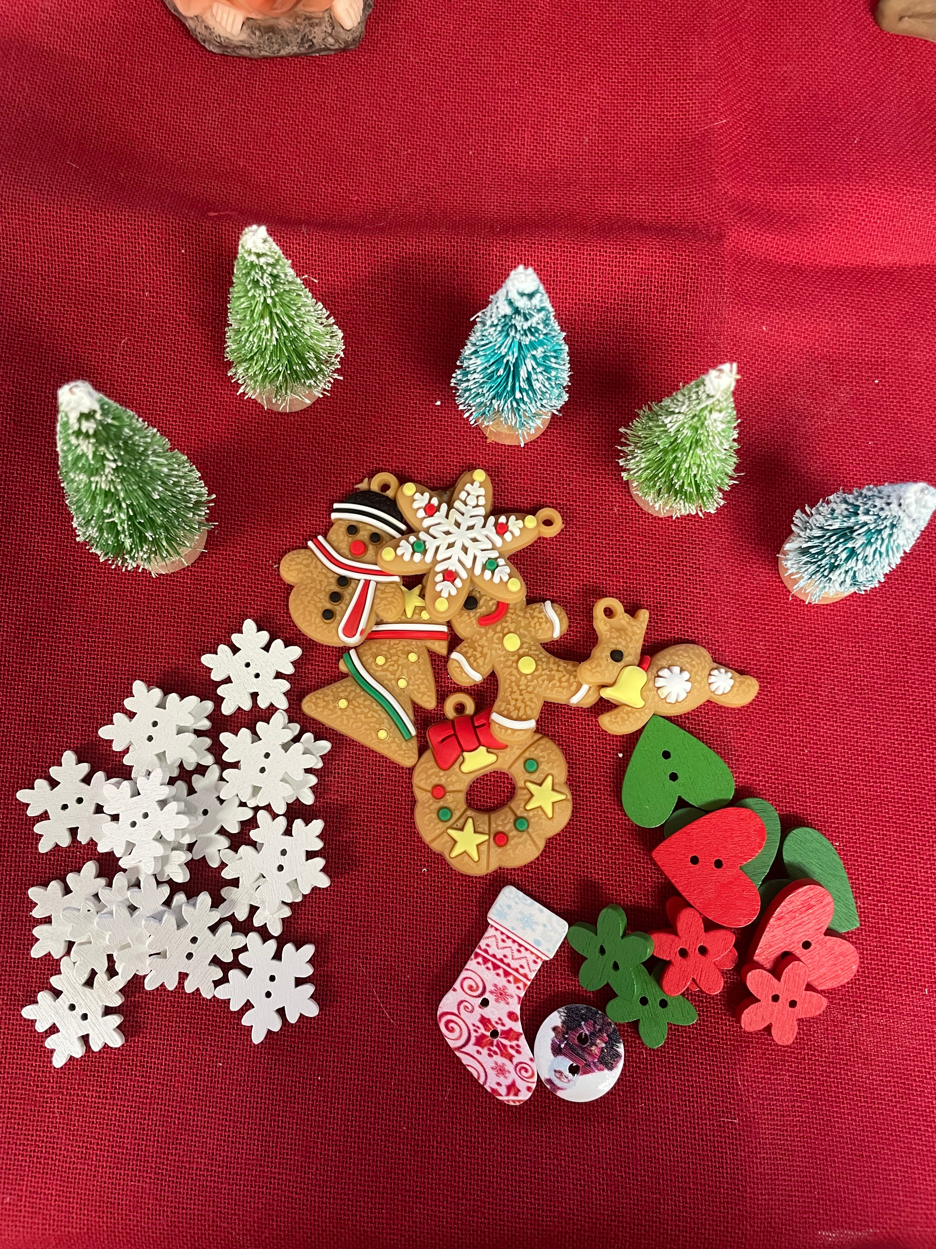 Christmas themed sensory play items