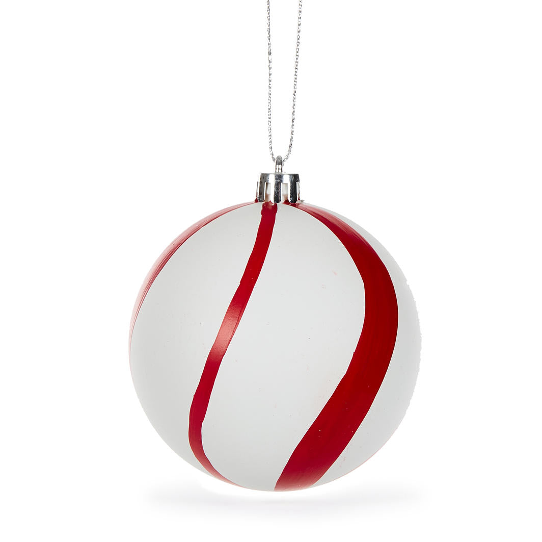 Peppermint Swirl Bauble