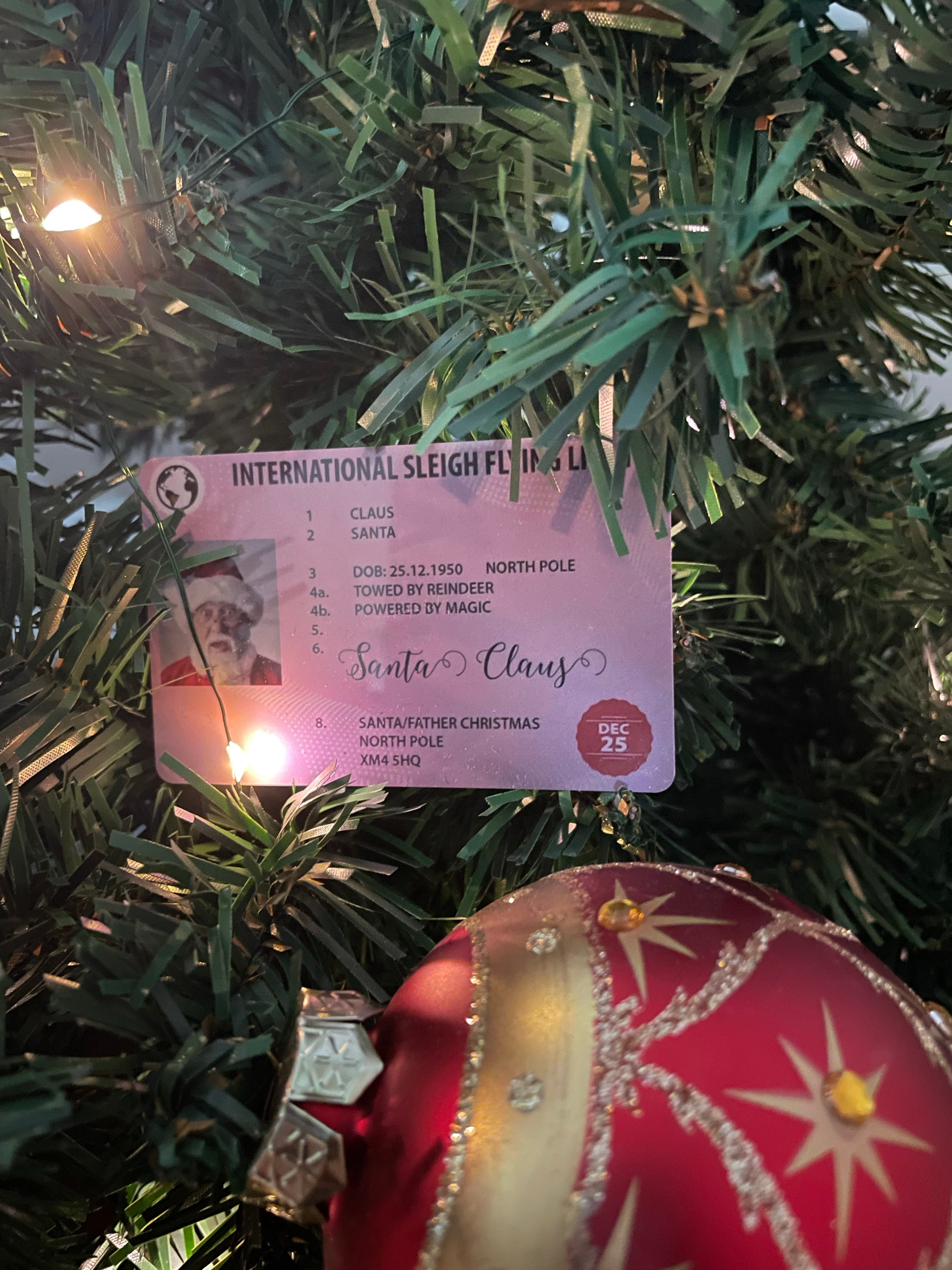 Santa’s Sleigh License