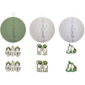 May Gibbs gumnut babies, 3 piece honeycomb party decorations