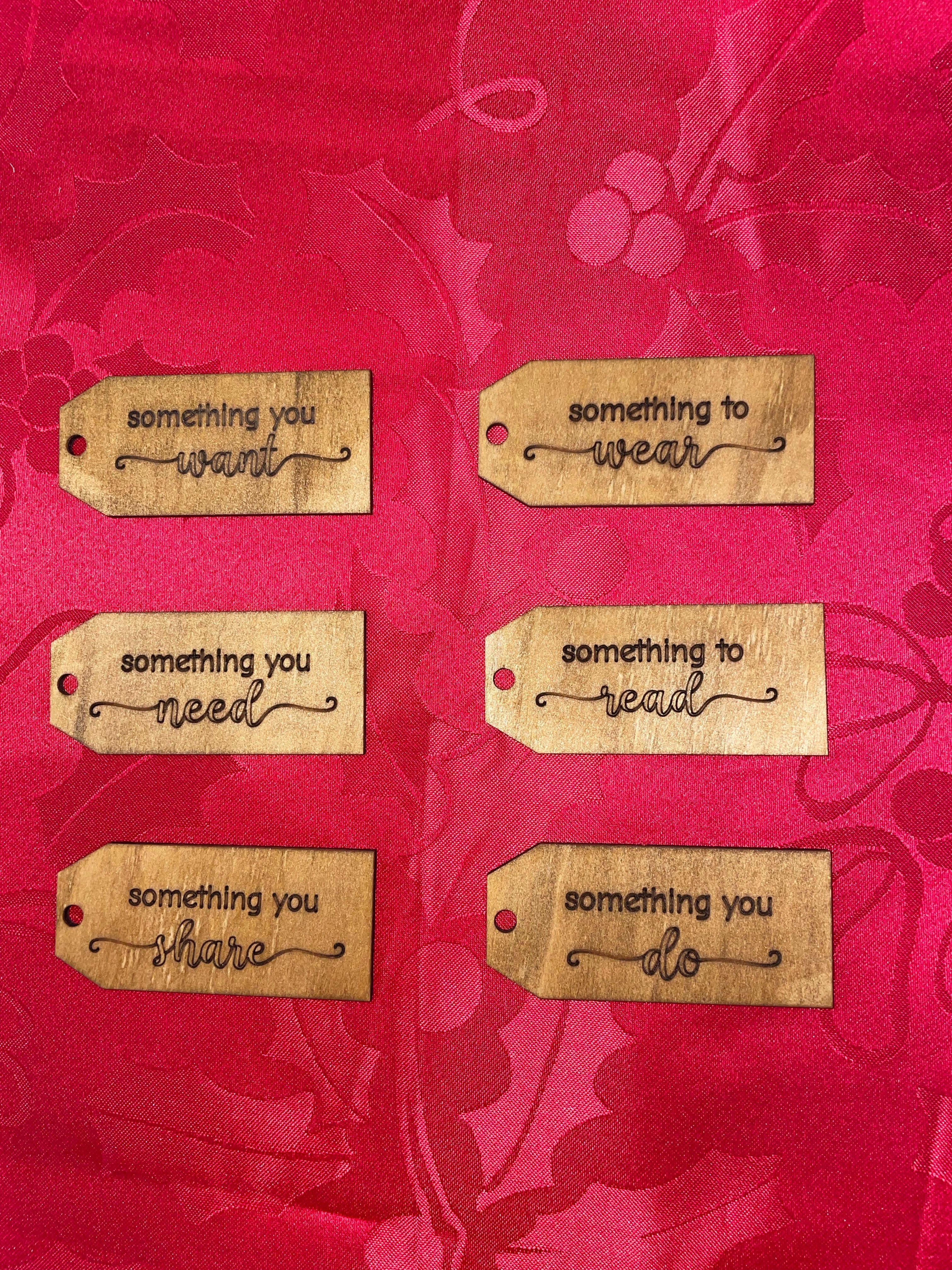 Timber Reusable Gift Tags