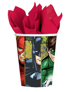The Justic League party supplies - paper cups 