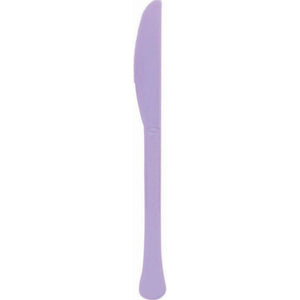 Pastel purple party supplies - lavender knives 