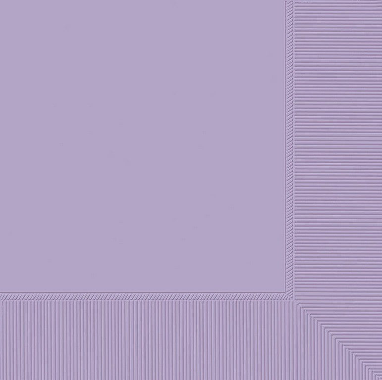 pastel purple party supplies- lavender lunch sized napkins 