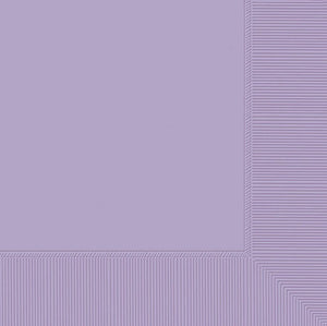pastel purple party supplies- lavender lunch sized napkins 