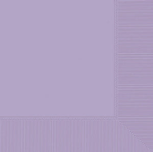 pastel purple party supplies- lavender lunch sized napkins 