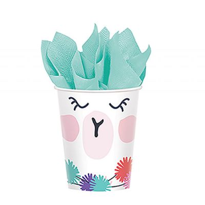 Llama fun party decorations- paper party cups