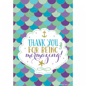 Mermaid party supplies - mermaid loot bags