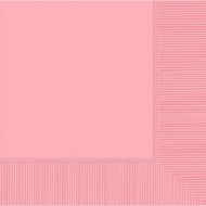 Pastel pink party supplies - beverage size napkins 