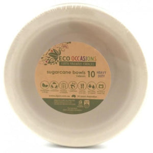 eco friendly party supplies bowls 10 pack